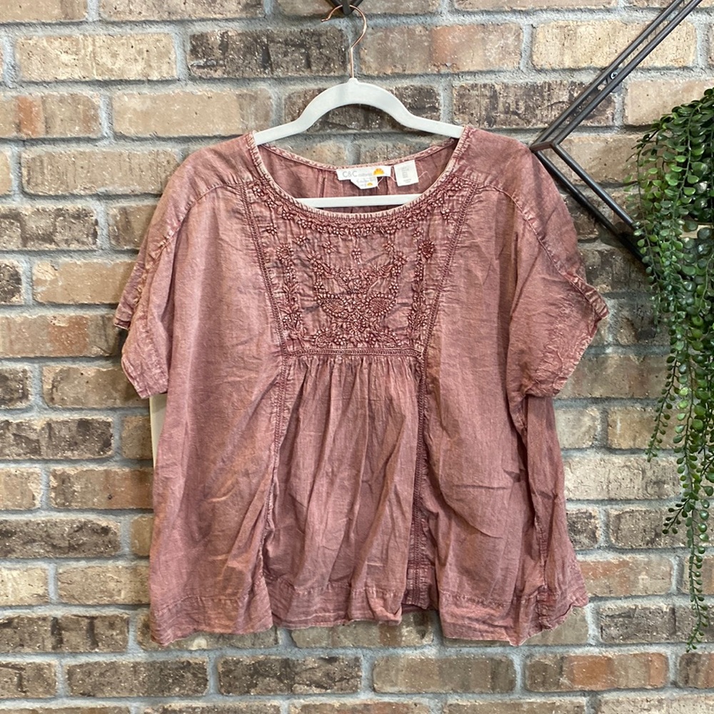 NWOT large flowy blouse